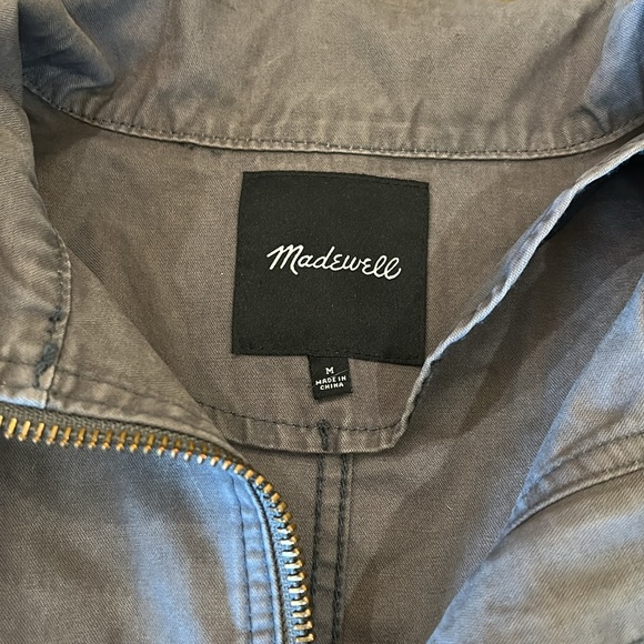 Madewell utility jacket. Smoke grey size M - Picture 2 of 12